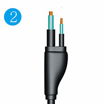 Halogen - free low smoke pre-branch cable