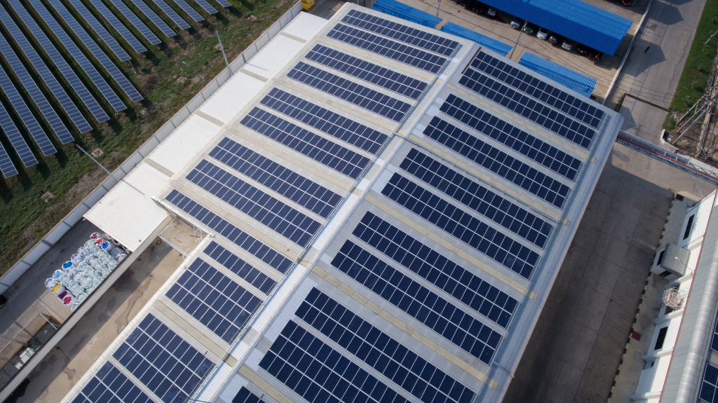 Xingtai 5.9 MWp Distributed Solar Power Plant, Hebei Province, China