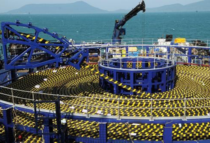Ranked first in China in the high voltage value, single cable length and total length of the undersea cable.